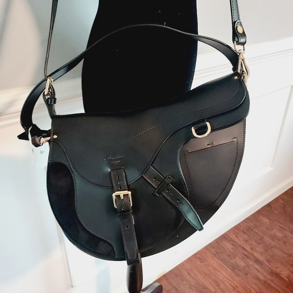 Boldrini Classic saddle bag-all leather - Picture 15 of 16